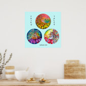 MAGISCHE STROOMVERVALLEN POSTER (Keuken)