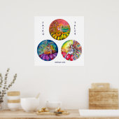 MAGISCHE STROOMVERVALLEN POSTER (Keuken)