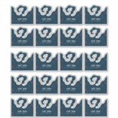 Magische Swirl Love Spell Labels (Voorkant)