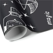 Magische symbolen cadeaupapier (Rol Hoek)