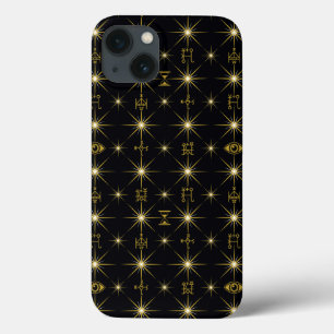 Magische symbolen Patroon iPhone 13 Hoesje