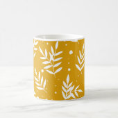 Magische takken - geel koffiemok (Center)