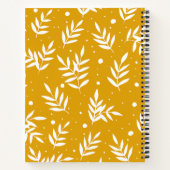 Magische takken - geel notitieboek (Achterkant)