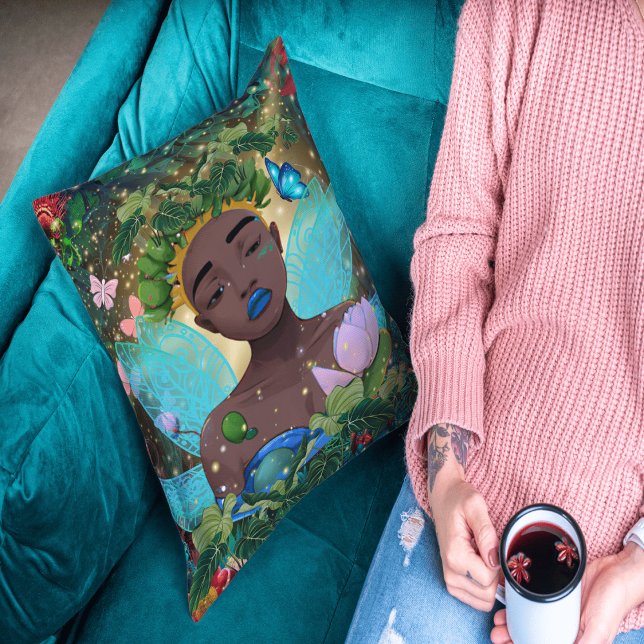 Magische Tale van een Afrikaans-Amerikaanse zwarte Kussen (Creator heeft geüpload)