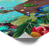 Magische Tale van een Afrikaans-Amerikaanse zwarte Poster (Hoek)