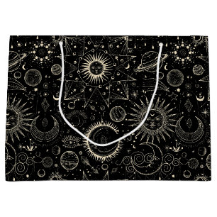 Magische tarot astrologie boho hemelse patroon groot cadeauzakje