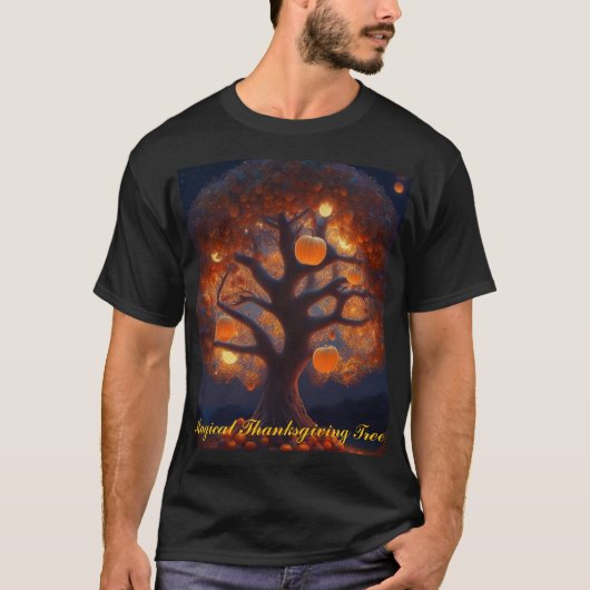 magische Thanksgiving T-shirt (Voorkant)