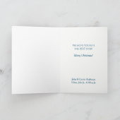 Magische tijd Kerstmis Feestdagen Kaart (Binnen)