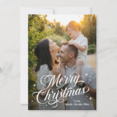 Magische-time prettige kerstkaart (Voorkant)