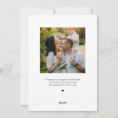 Magische-time prettige kerstkaart (Achterkant)