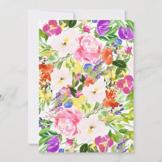 Magische Time Unicorn Birthday Uitnodiging (Achterkant)