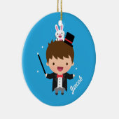 Magische toneelpuin voor kinderen keramisch ornament (Rechts)