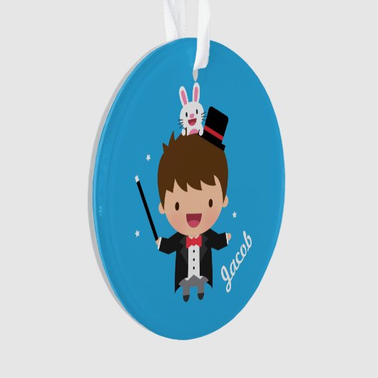 Magische toneelpuin voor kinderen ornament (voorkant)