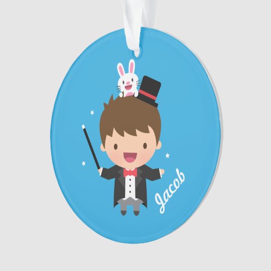 Magische toneelpuin voor kinderen ornament (voorkant)