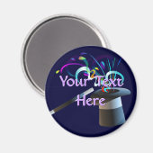 Magische Top Hoed Magneet (Voorkant / Achterkant)