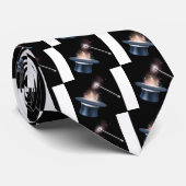 Magische tophat en toverstaf stropdas (Opgerold)