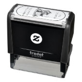 Magische tovenaar Ex Libris Bibliotheek Boekplaat Zelfinktende Stempel (Product)