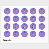 Magische Tovenaar Foto Behandeling Sticker (Vel)