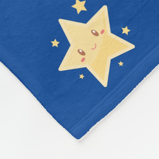 Magische tovenaar, tovenaar & sterren kwekerij fleece deken (Hoek)