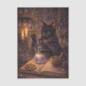 Magische Toverdrank Kitty  Tissuepapier (Voorkant)
