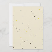 Magische toverstaf elke leeftijd verjaardagsfeestj kaart (Achterkant)