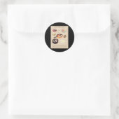 Magische traktaties eten van Studio Ghibli Films S Ronde Sticker (Tas)