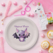 Magische traktaties met leuke vleermuizen papieren bordje (Feest)