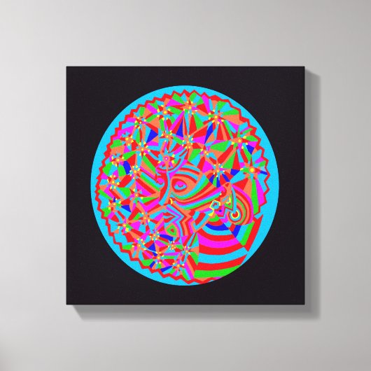 Magische Trance Canvas Afdruk (Voorkant)