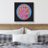 Magische Trance Canvas Afdruk (Insitu (Slaapkamer))