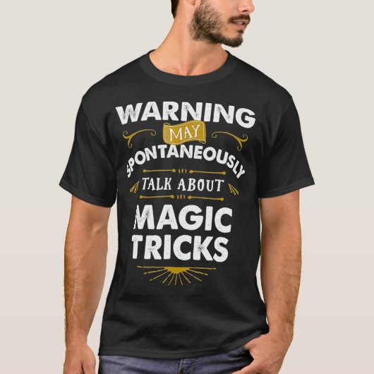 Magische Tricks die Magische Tricks tegelijkertijd T-shirt (Voorkant)