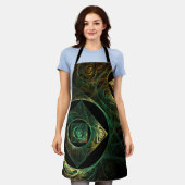 Magische trillingen Abstracte Art Apron Schort (Gedragen)