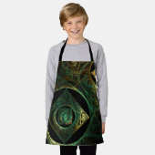 Magische trillingen Abstracte Art Apron Schort (Gedragen)