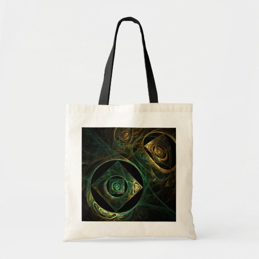Magische trillingen Abstracte Art Canvas tas (Voorkant)