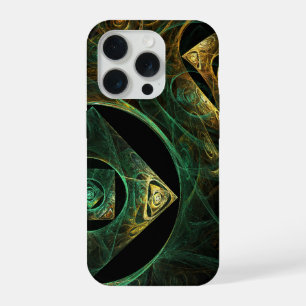 Magische Trillingen Abstracte Fractale Kunst Desig iPhone 15 Pro Case