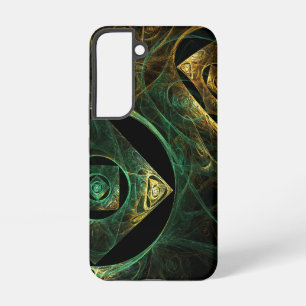 Magische Trillingen Abstracte Fractale Kunst Desig Samsung Galaxy Hoesje