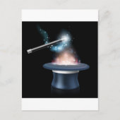 Magische truc pet en wand briefkaart (Voorkant)