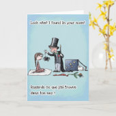 Magische truc voor kinderen - Engels Frans Kaart (Gele Bloem)