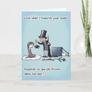 Magische truc voor kinderen - Engels Frans Kaart