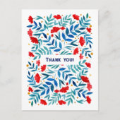 Magische tuin Bedankt Ansichtkaart Briefkaart (Voorkant)