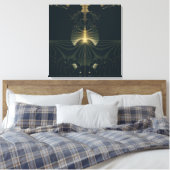 Magische Tuin Canvas Afdruk (Insitu (Slaapkamer))