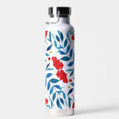 Magische tuin - rode en turkooizen waterfles (Rechts)