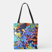 Magische tuin tote bag (Achterkant)