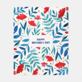 Magische TuinMoederdag Fleece Deken (Voorkant)