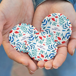 Magische TuinMoederdag Ronde Button 7,6 Cm