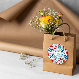 Magische TuinMoederdag Ronde Sticker