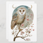 Magische Uil Informatie Kaart (Voorkant / Achterkant)