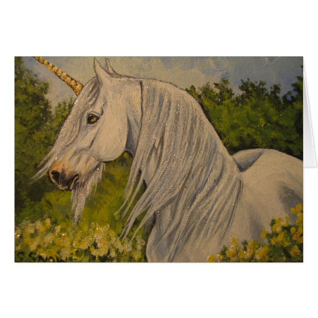 Magische Unicorn (Voorkant Horizontaal)