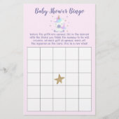 Magische Unicorn Baby shower Bingo Game (Voorkant)