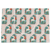 Magische Unicorn Birthday Groot Cadeauzakje (Voorkant)