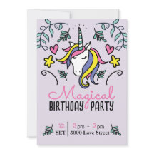 Magische Unicorn Birthday